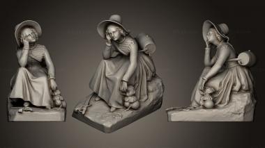 Figurines of people Soka Ztek 3d model